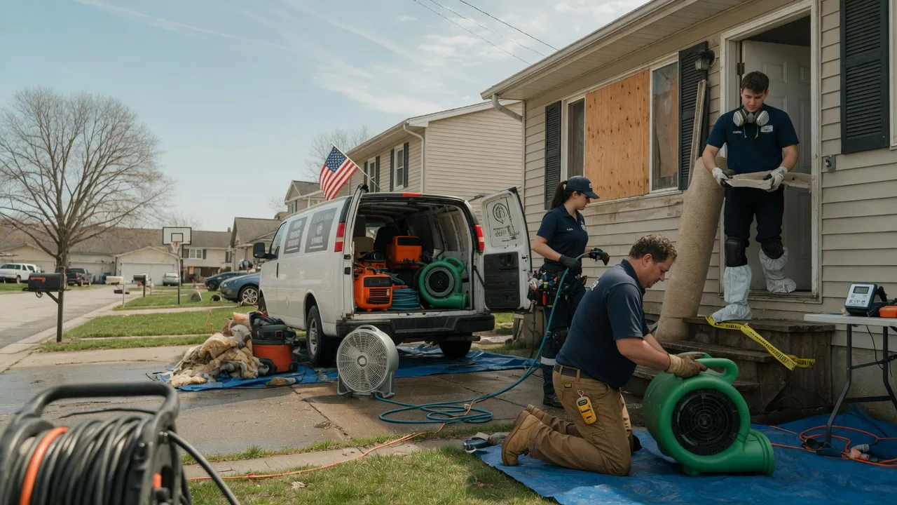 Water Damage Restoration in Bussey, IA near me